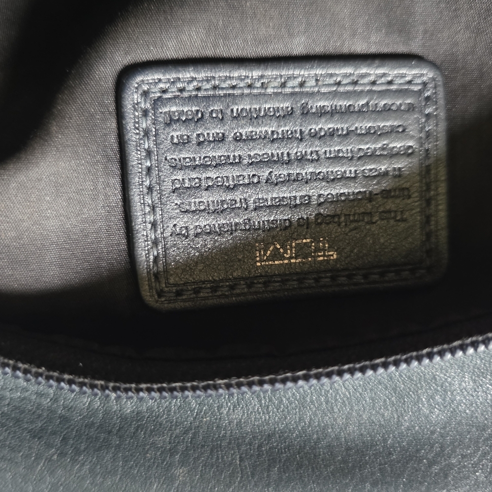 Tumi Black Crossbody Bag - Picture 4 of 5